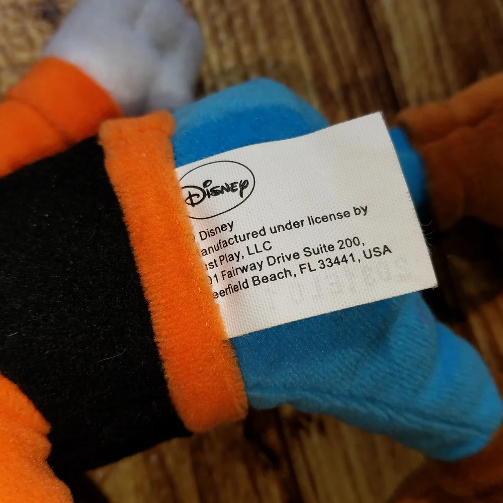 Disney Goofy Plush Toy Stuffed Animal 9 Inch Purse Pal Keychain Size